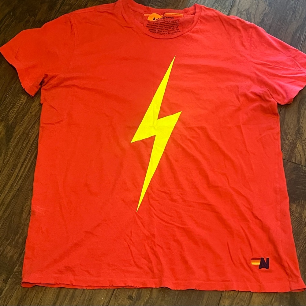 Aviator Nation Bolt T shirt Size L